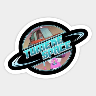 Tumeke Space Planet Logo Sticker